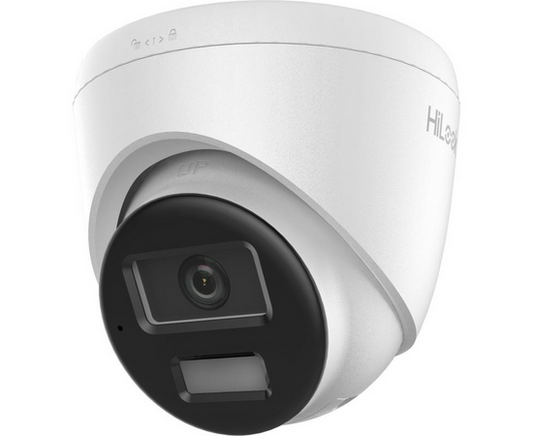 8MP HIKVISION HILOOK DOME IP POE OUTDOOR COLORVU CAMERA WITH SMART HYBRID LIGHT 2.8MM WHITE IPC-T280HA-LUF/SL(2.8mm)