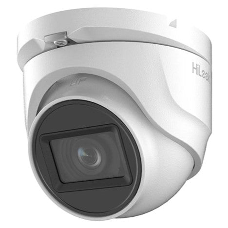 8MP HIKVISION HILOOK DOME OUTDOOR CAMERA 2.8MM WHITE THC-T180-M